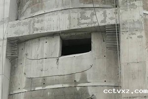 玉溪烟囱加固现场